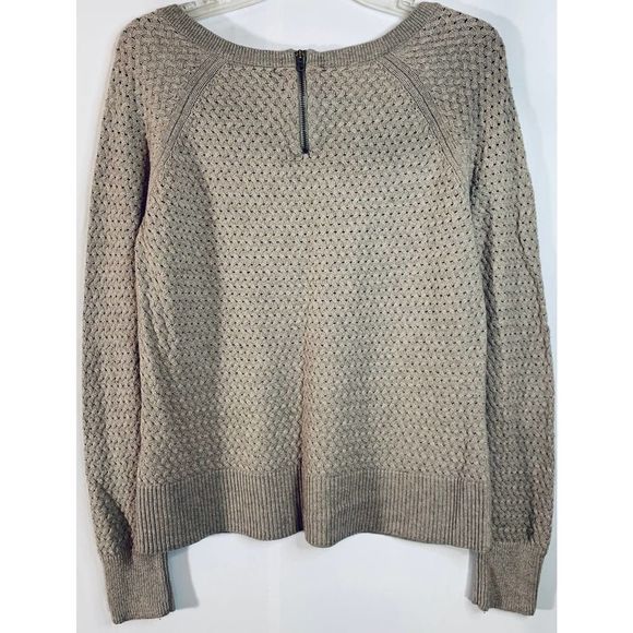 American Eagle Outfitters Women's Raglan Sleeve Pullover Woven Sweater Size L - Picture 3 of 5